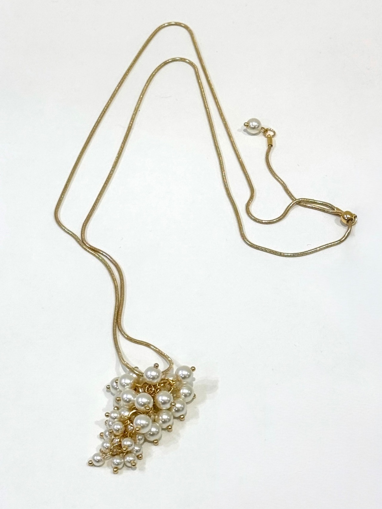 ぶどうパールネックレス