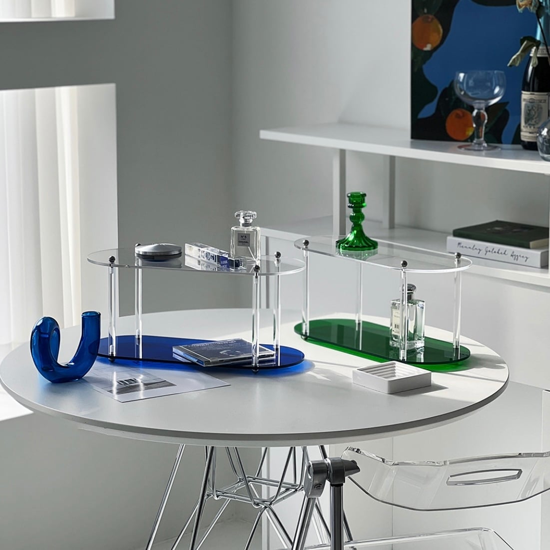 module acryl mini shelf 3colors / モジュール アクリル ミニ