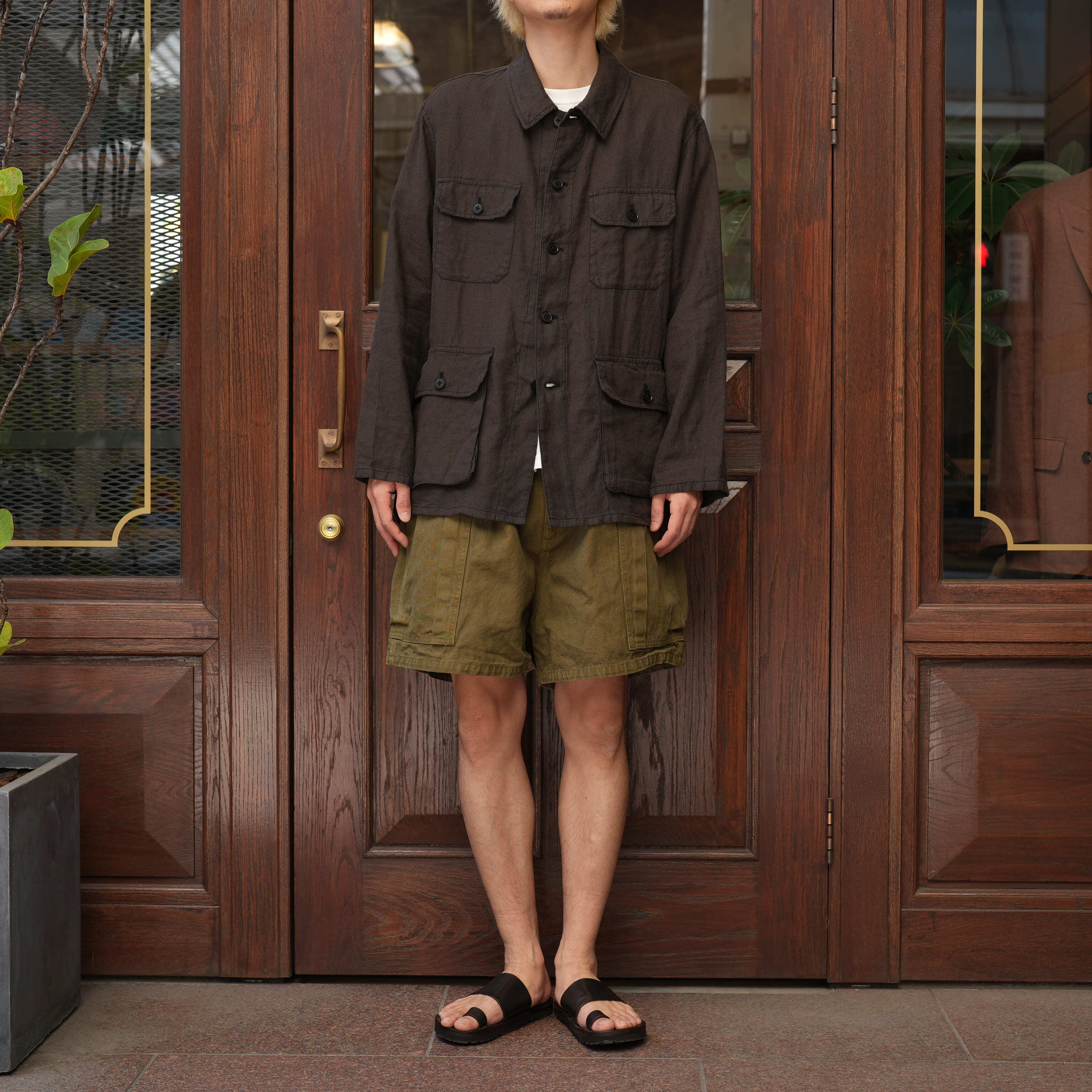 【新品未使用】Gurank for khaki CH Cargo Shorts Gurank(グランク) 26SS 