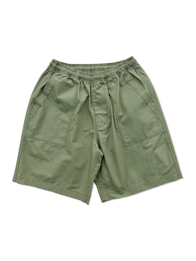 COMFORTABLE REASON / BAKER SHORTS - OLIVE