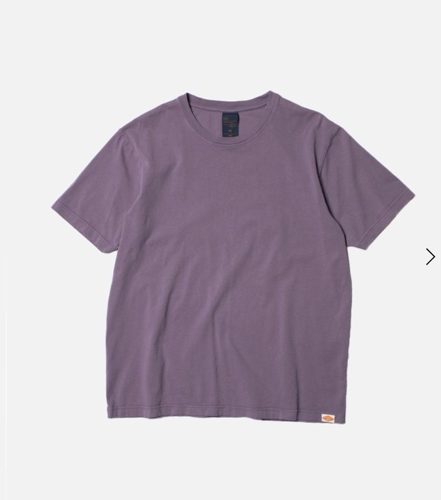 Nudie jeans ヌーディージーンズ  2023 summer collection Uno Everyday Tee Lilac 無地Tシャツ