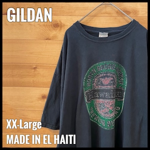 【GILDAN】ハワイ XXL ビッグサイズ プリント Tシャツ サーフィン us古着 アメリカ古着