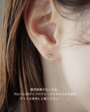Opal -プレシャスオパール- ラウンドピアス