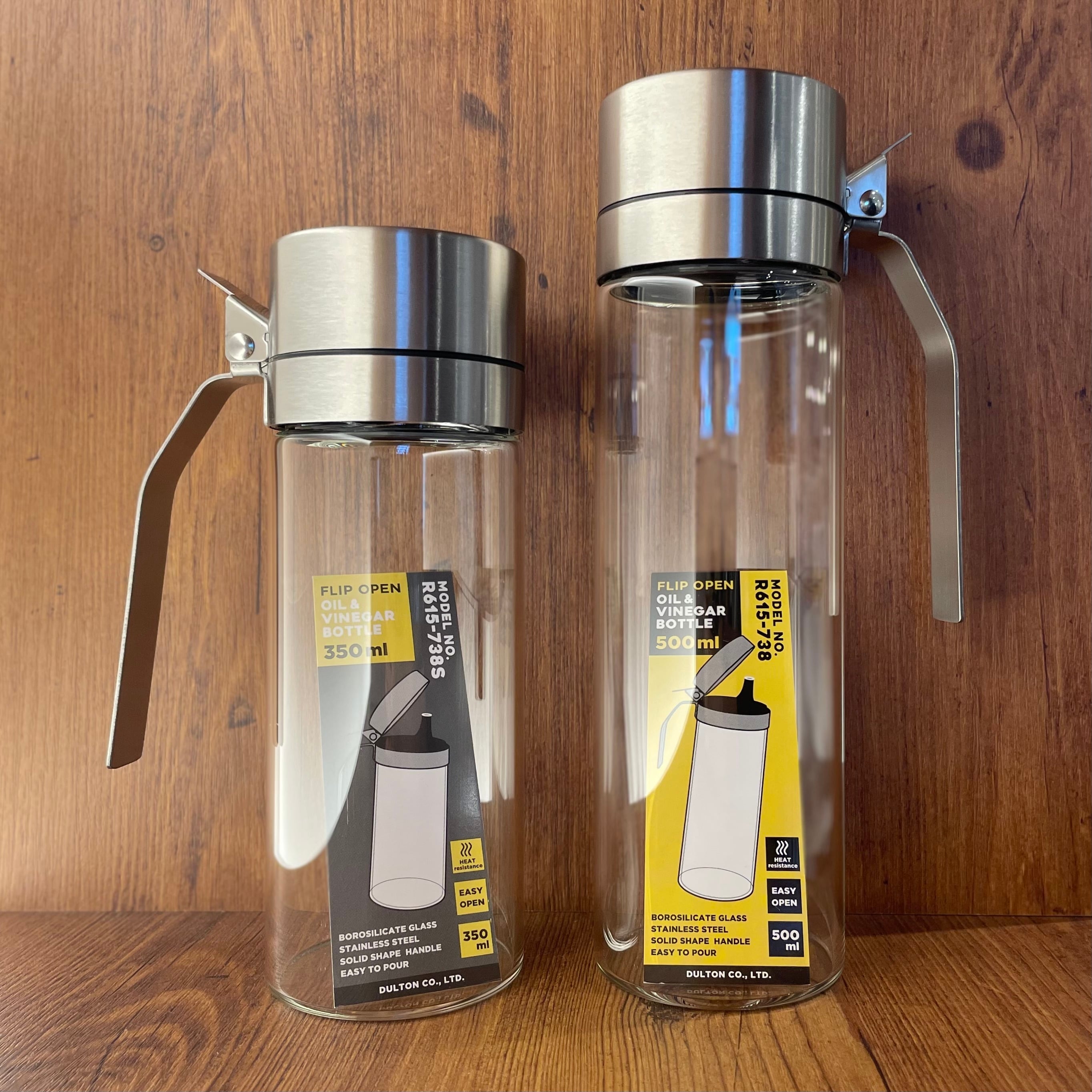 DULTON オイルアンドヴィネガーボトル500ml×5＋350ml×1セット fce21fb2fdb9632bc6f118c108f10a
