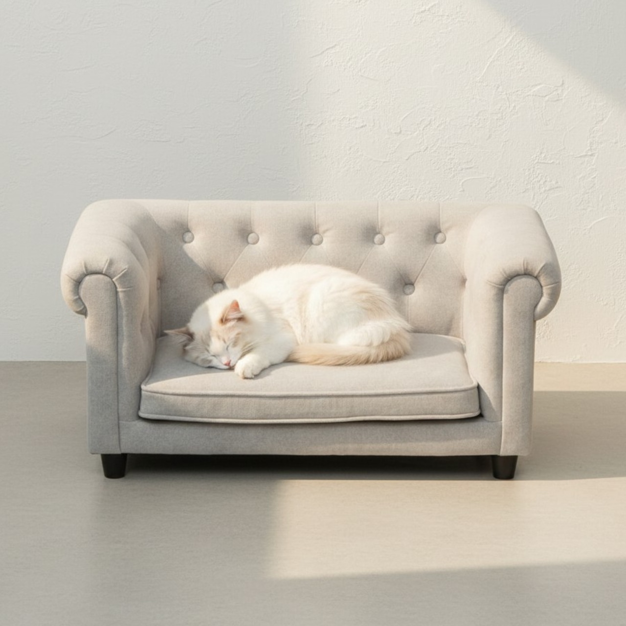 Chesterfield style removable cover