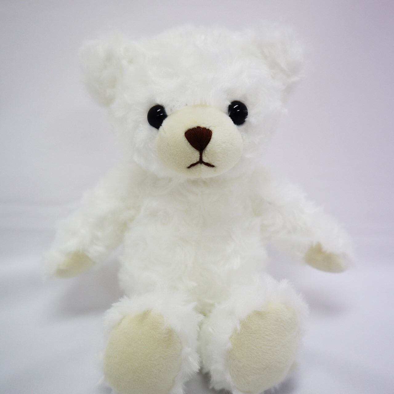 テディベア ホワイト 小（25cm） | ぬいぐるみランド｜癒し系グッズ