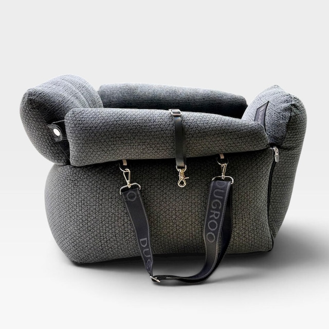 Premium 2WAY-Driving Kit【Charcoal】 / Dugroo / Dog Car Seat / 日本未入荷