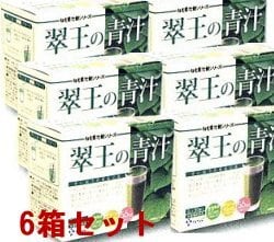 翠王の青汁x6箱セット | 仙生露アガリクス茸 沖縄フコイダン 健康食品