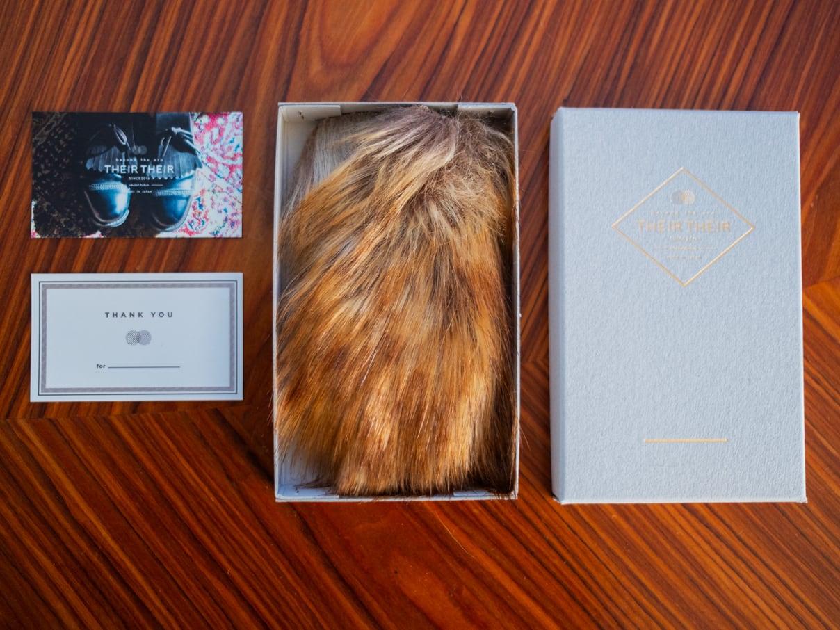 THEIR THEIR  シューズファーキルト チンチラ THEIR THEIR シューキルト fur_chinchilla 美品 THEIR THEIR シューズ