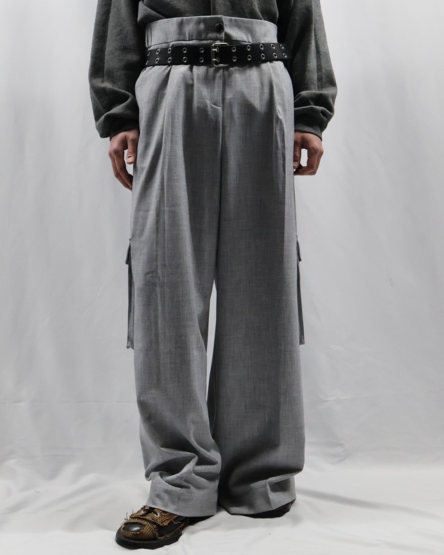 Super Wide Straight Cargo Pants