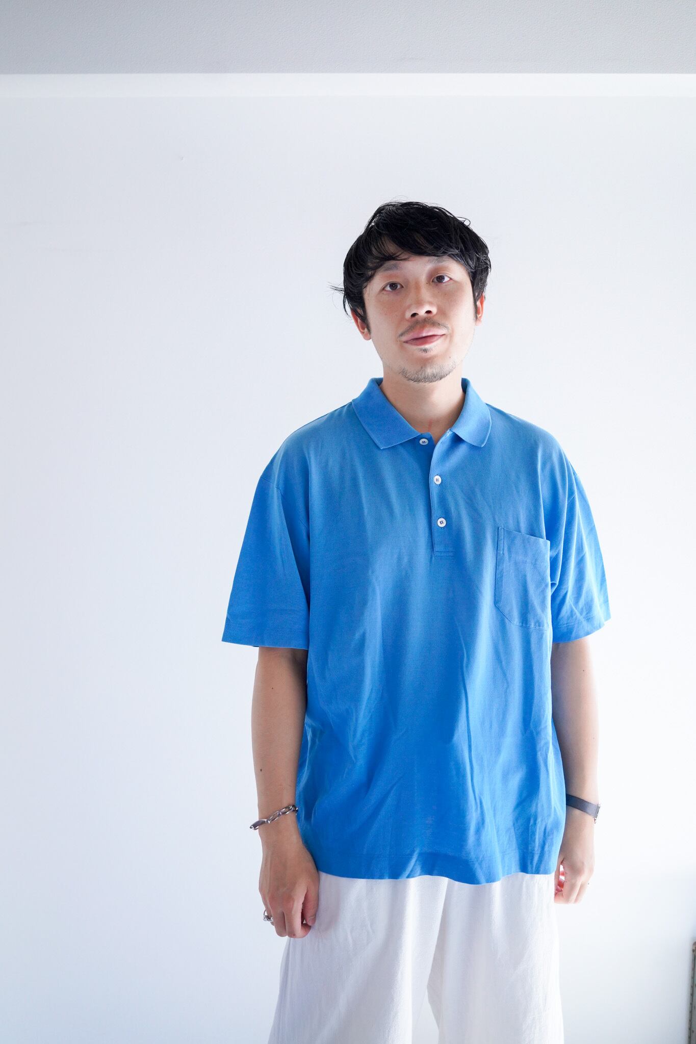 【1980-90s】"Made in Italy"Short Sleeve Polo Shirt / 5-255