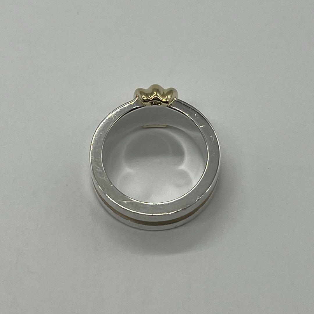 ティファニー TIFFANY グルーブドウィズ リング 10号 SV YGコンビ | Refind