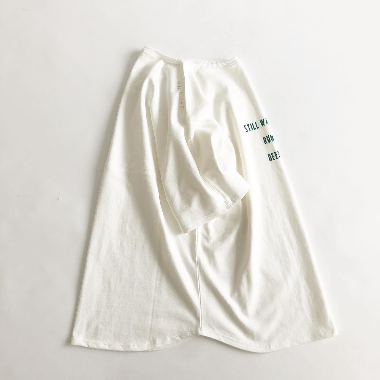 PURVEYORS × HALF TRACK PRODUCTS × MINI LIFE / STILL WATARS RUN DEEP / ROUND NECK TEE / Tシャツ