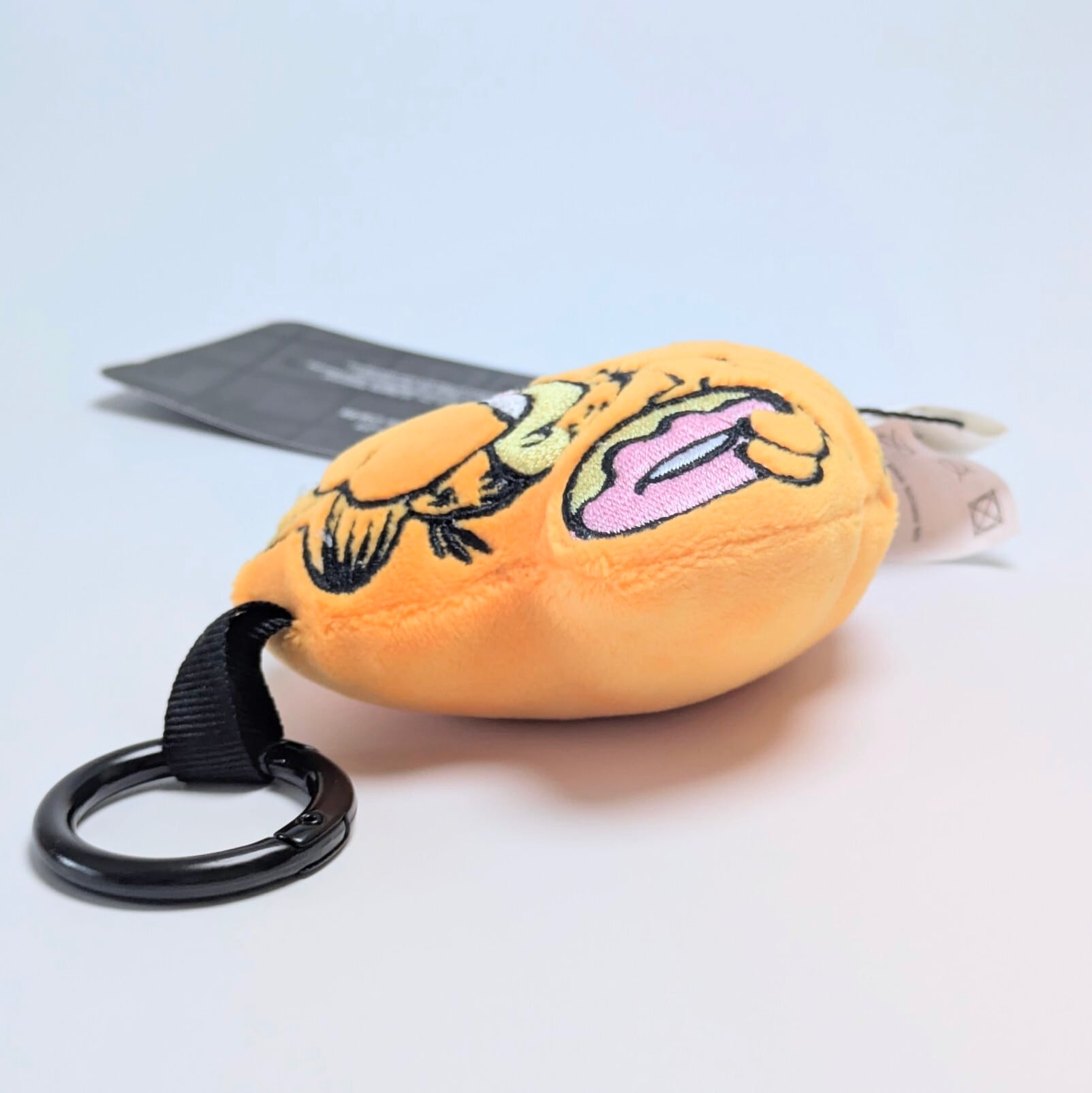 ♧【 Garfield ( ガーフィールド ) 】『 ガーフィールド&DONUTS 』Mini Plush KeyHolder / ミニぬいぐるみ キーホルダー / マスコット 〚アメリカン雑貨 アメトイ〛