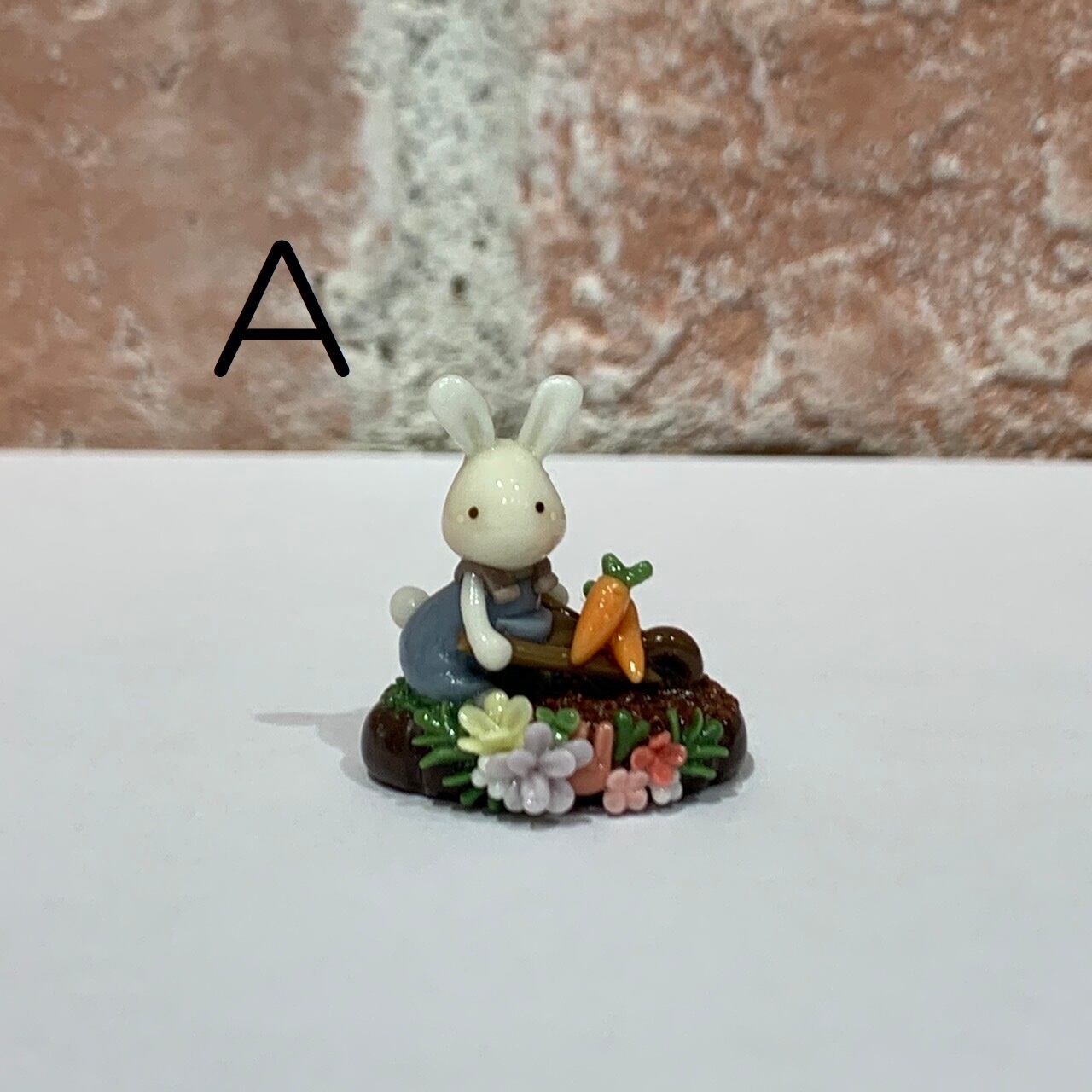 Kukkoo にんじん畑のうさぎさん オブジェ 新宿店 ラビットデパートメント Rabbit Department うさぎ雑貨