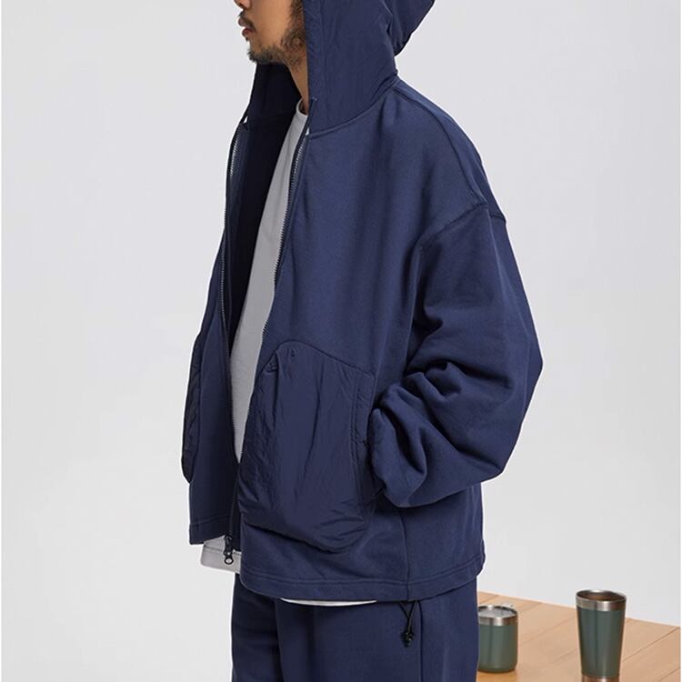 ★PURE COTTON SWEATSHIRT JACKET　　　A0816