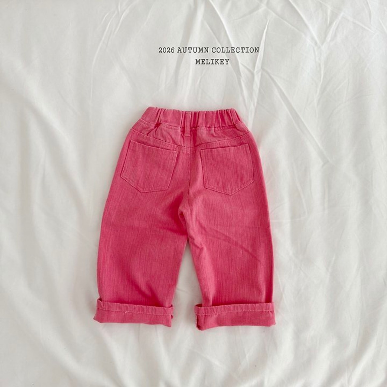 韓国子供服 / 26Autumn / 〖取寄〗Melikey / ルメピグパンツ / 女子服 *XS~JM*