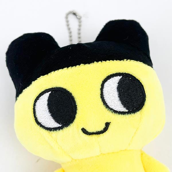 超素敵☆良縁招福☆黄☆招き猫マスコット☆ぬいぐるみ☆ボールチェーン☆イエロー☆ たまごっち Tamagotchi ボールチェーンマスコット まめっち