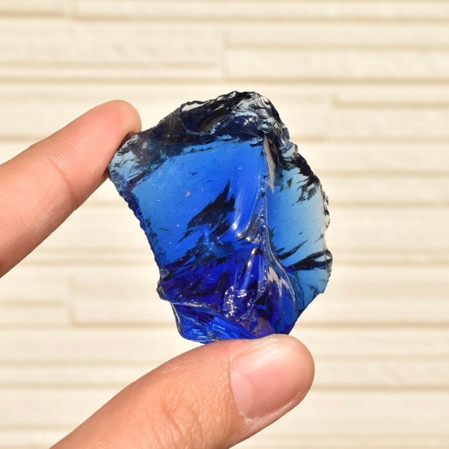 シエラネバダ産 アンダラクリスタル原石 コバルトブルー《コア入り》
