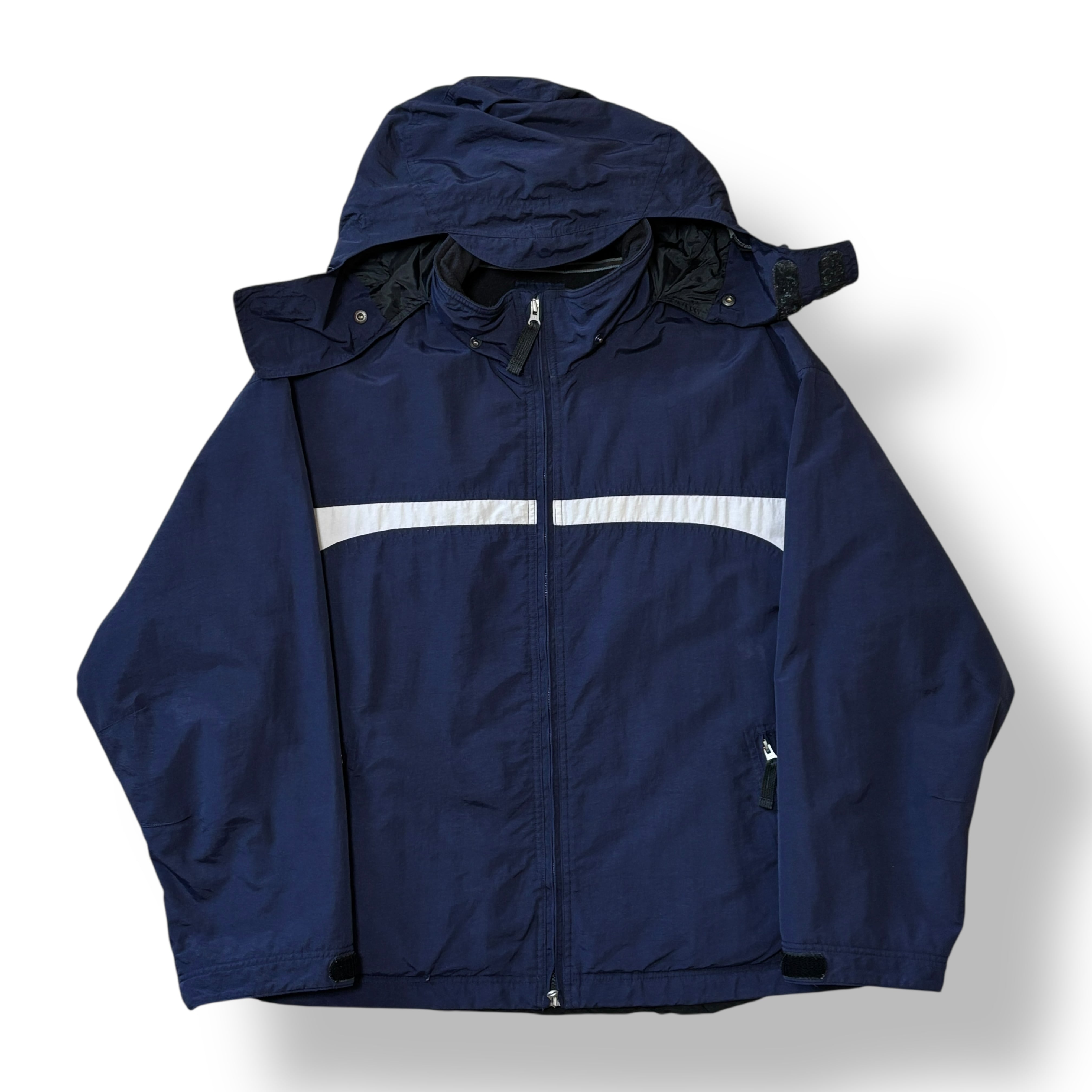 A BATHING APE ネイビー ナイロンジャケット 90～00s A BATHING APE/Nylon Jacket/初期/三角タグ/M/ASNKA/ナイロン