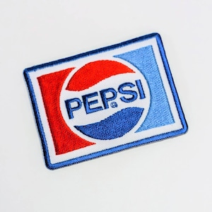 送料無料！ ★刺繍アイロンワッペン★【 PEPSI ( ペプシ ) 】 〚アメリカン雑貨 アメトイ〛