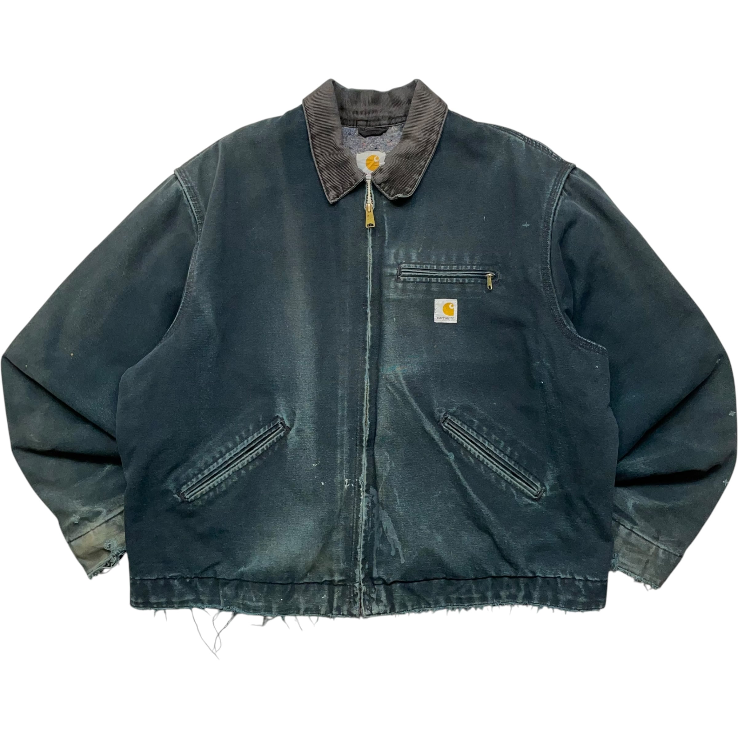 《50》 Carhartt カーハート デトロイトジャケット ダックジャケット ブラック USA製 no.5690
