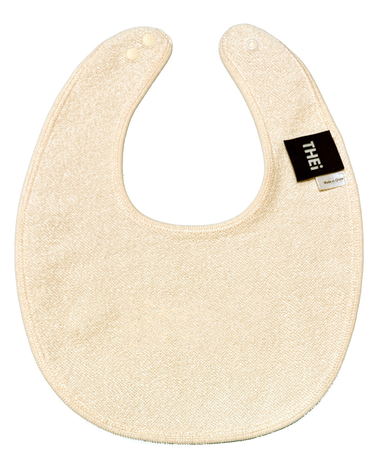 BASIC BABY BIB - BEIGE