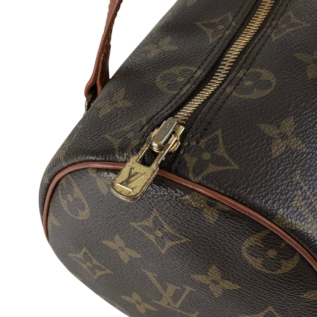 LOUIS VUITTON ルイヴィトン パピヨン26 モノグラム ハンドバッグ ブラウン レザー ロールバッグ vintage ヴィンテージ オールド dwmmh5