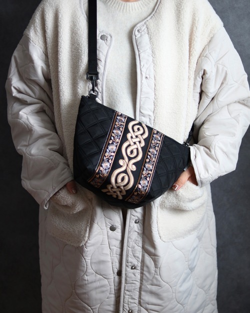 キルティングショルダーバッグ  05（BLACK）