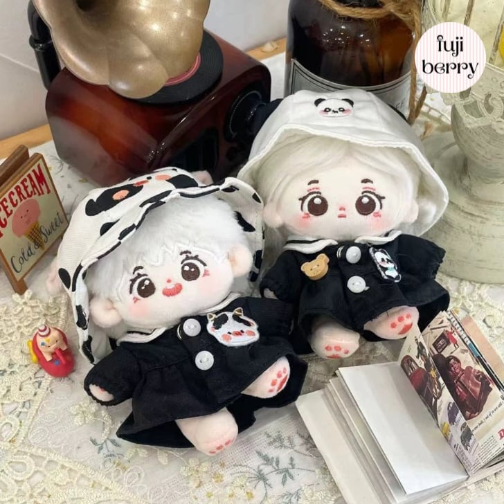 【10cmぬい服】幼稚園のコーデ 10cm着せ替えぬいぐるみ用 棉花娃娃お洋服|fuji berry