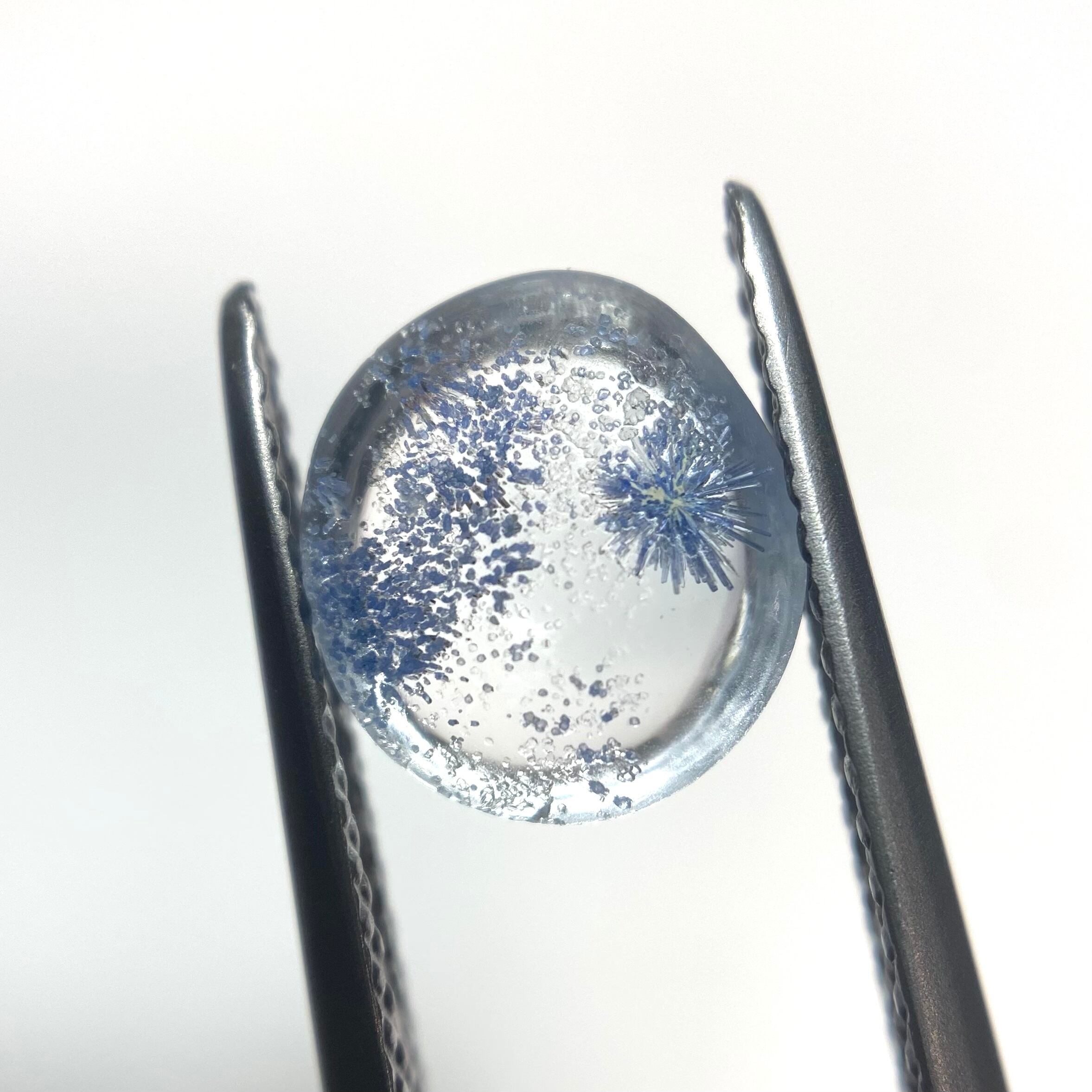 水中花 デュモルチェライトインクオーツ