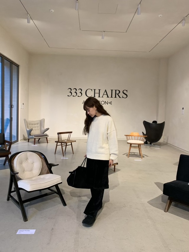 (予約) LIFFEY / Velour layered pants 1color