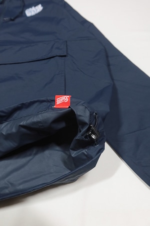 BLAZZ by IRA Water Resistant Windbreaker Anorak 24' [NAVY]