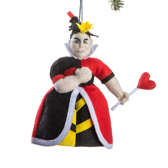 Felt Ornament　Queen of Hearts