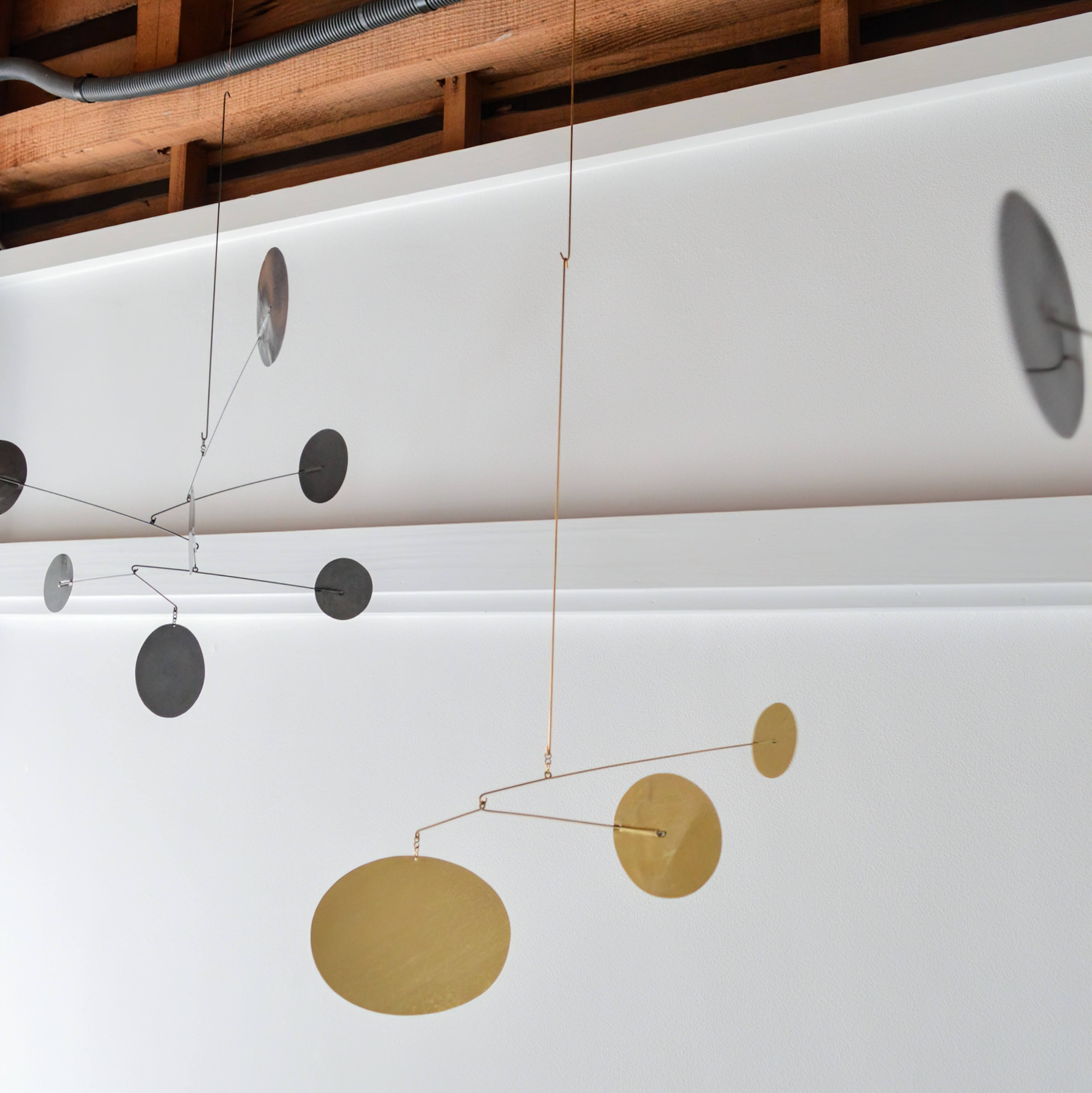 宮島司緒里 吊るしモビール 3parts BLACK（丸-SS） | MA STORE