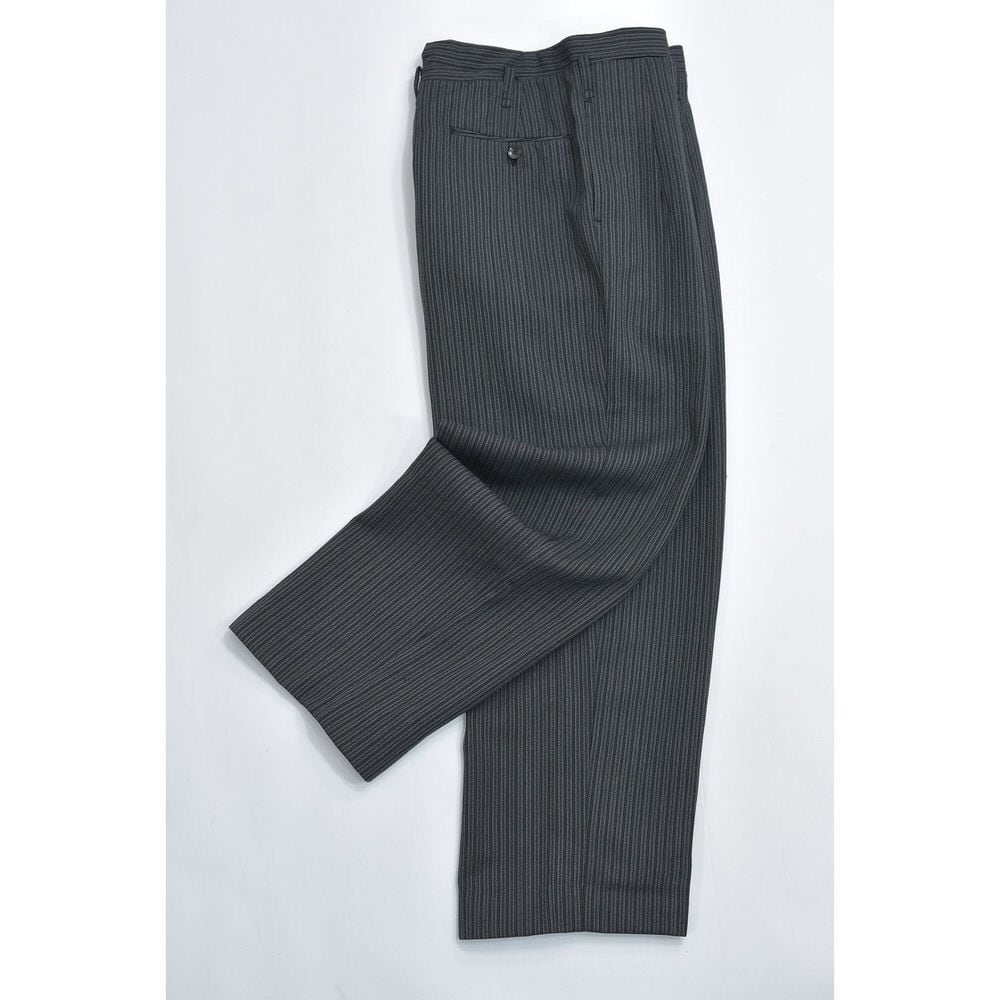 50～60s Vintage ジャガード ストライプ デザイン ワイド シルエット 2