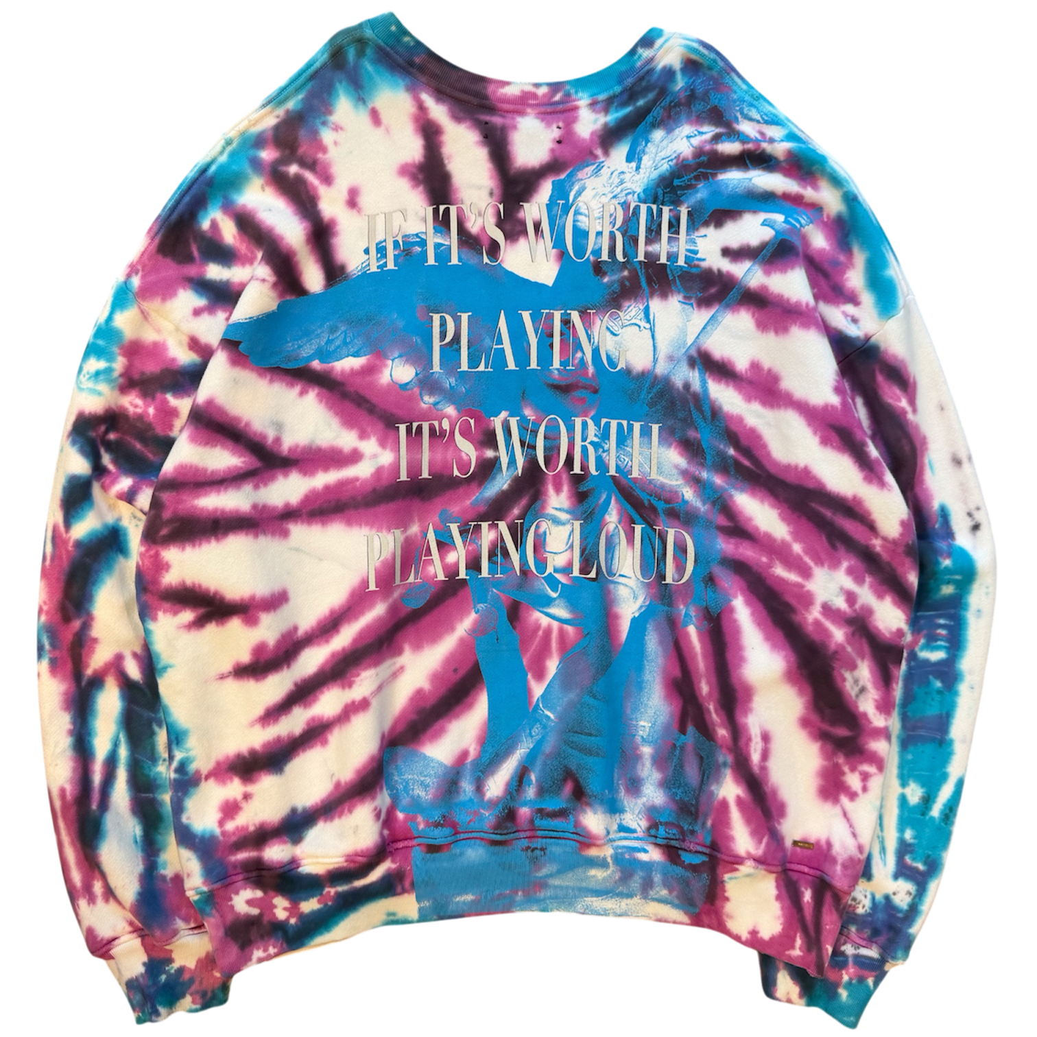 AMIRI Tie Dye Skull Sweat
