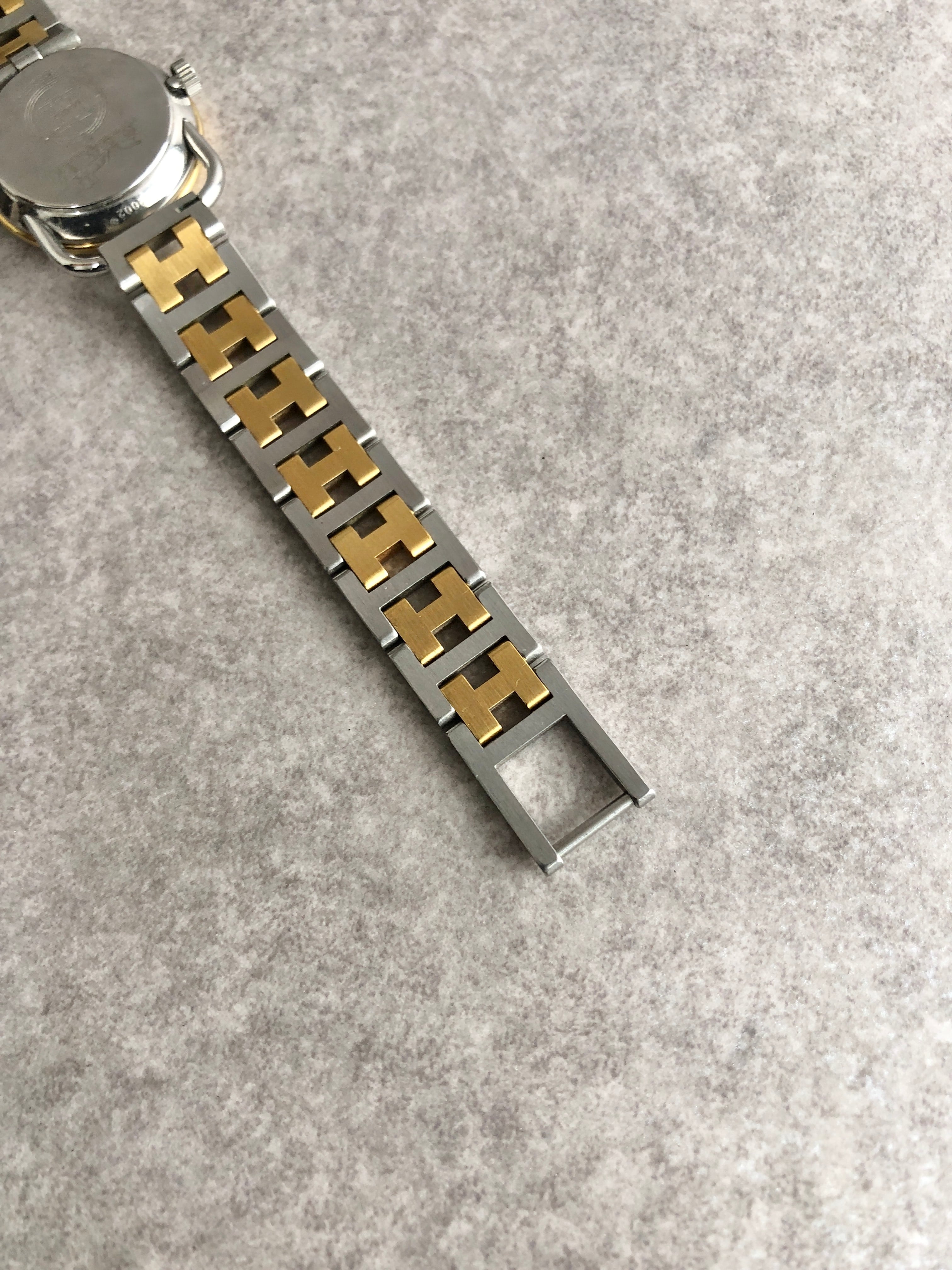 HERMES エルメス アルソー 腕時計ゴールド×シルバー ステンレス