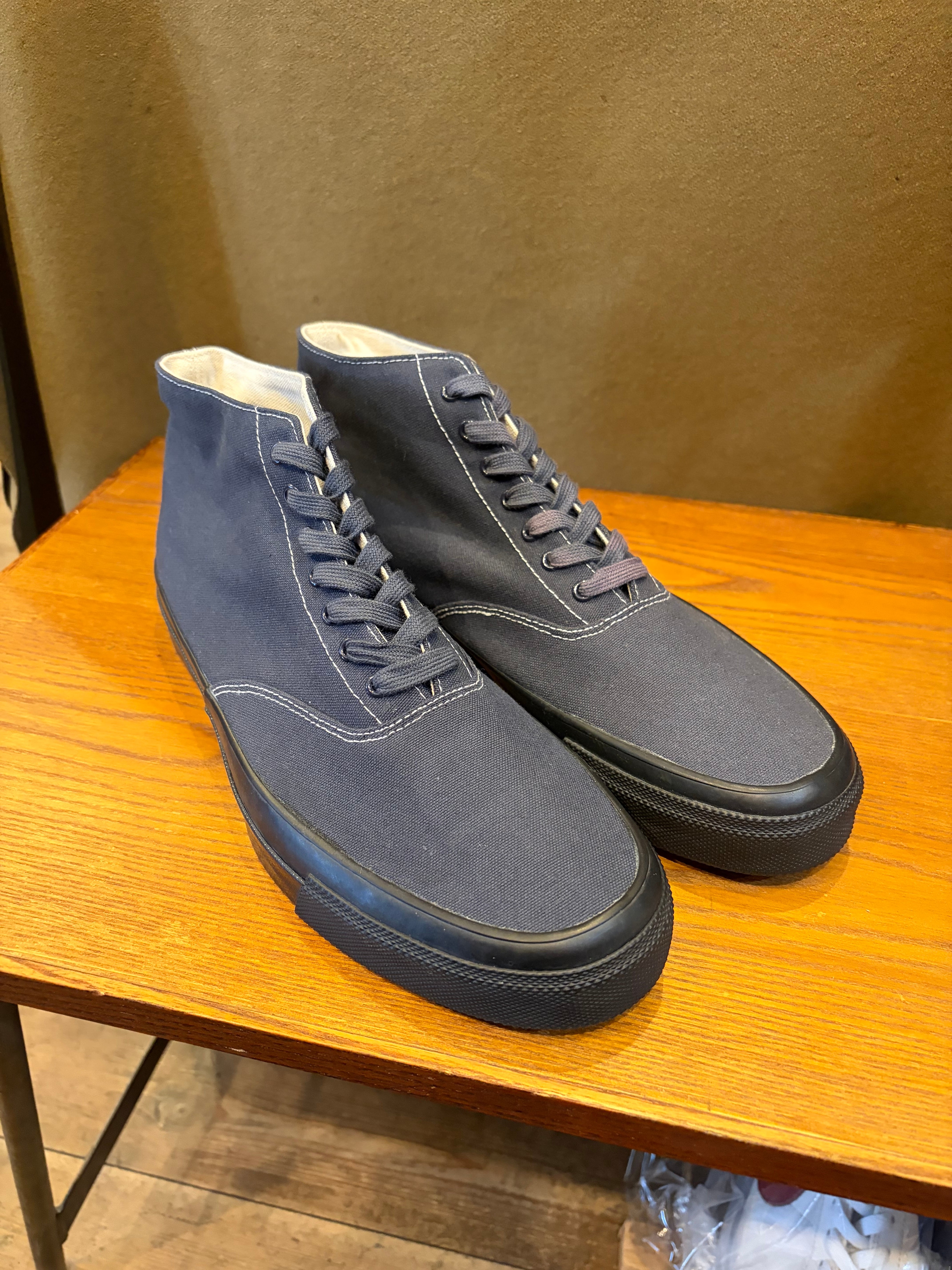 2Color〉ハイカットキャンバスヒールシューズ M1-0173 | PAY ID