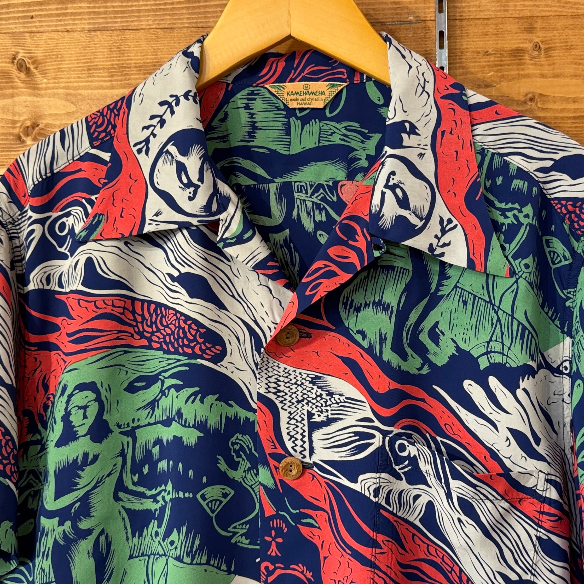 SUN SURF SPECIAL EDITION “GAUGUIN WOODCUT MYSTIC” (SHORT SLEEVE