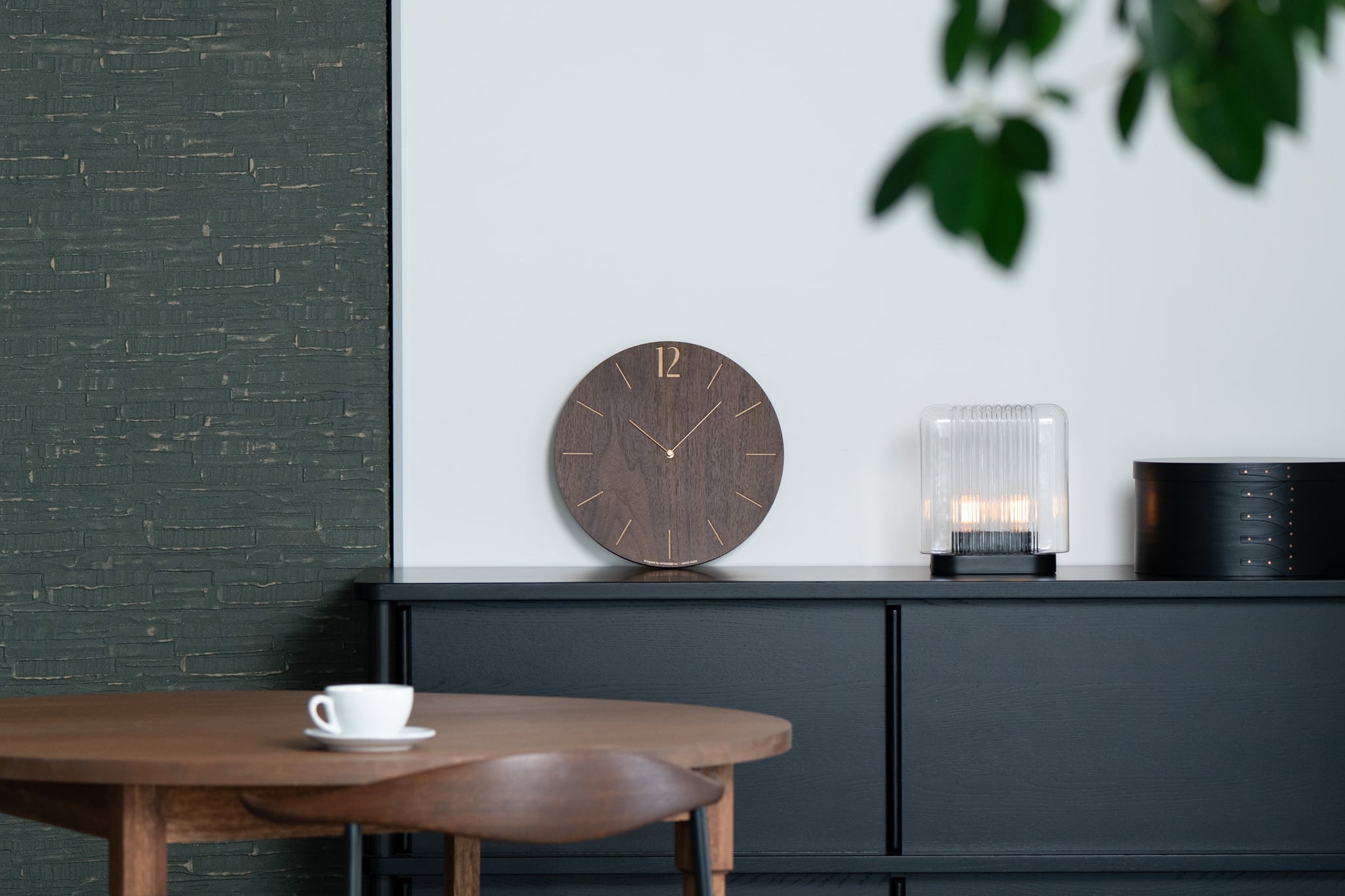 電波時計 PROUD CLOCK WALNUT -NENRIN- | シャンブル【CHAMBRE】by