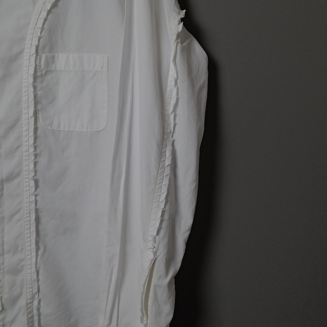 [Yohji Yamamoto Pour Homme] Deconstructed Trim Shirt