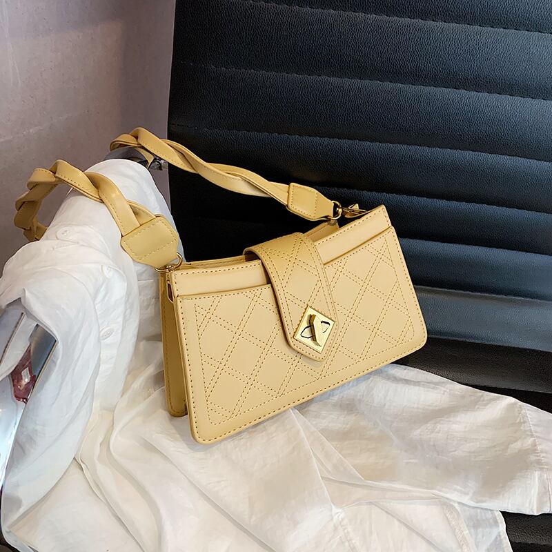 新しい小さなバッグ女性バッグ2020新しい波のファッション野生のテクスチャショルダーバッグ夏ネット赤エインガス脇の下バッグ Tiancai_Wing_Bag4575782