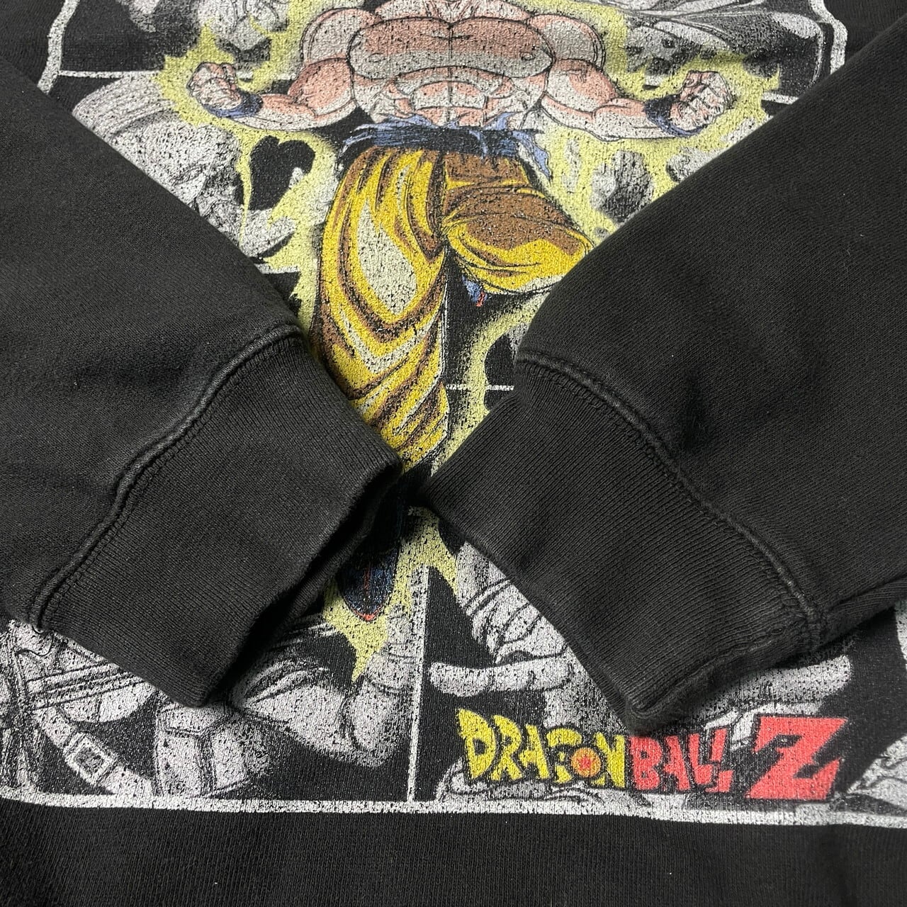 ドラゴンプリント スウェット ブラック L DRAGONBALL Z ドラゴンボールZ プリントスウェットシャツ アニメ