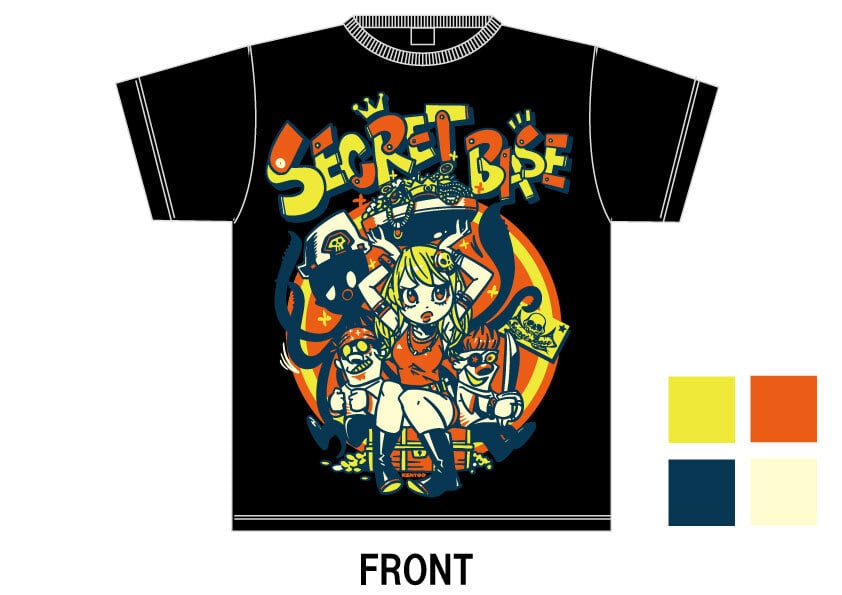 SECRET BASE 『secret treasure』Tシャツ | プロレスリングSECRET BASE