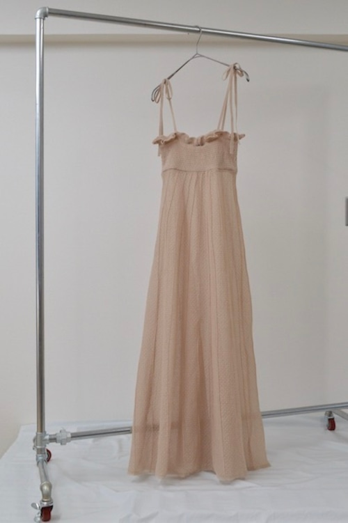 501-NT-006・Sheer links one piece / C/♯beige