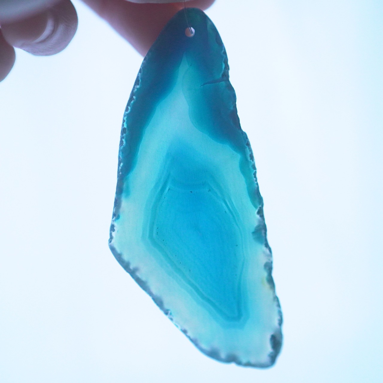 Water Lily - アゲートヒーリングチャイム / Agate Sun Catcher Wind Chime 291