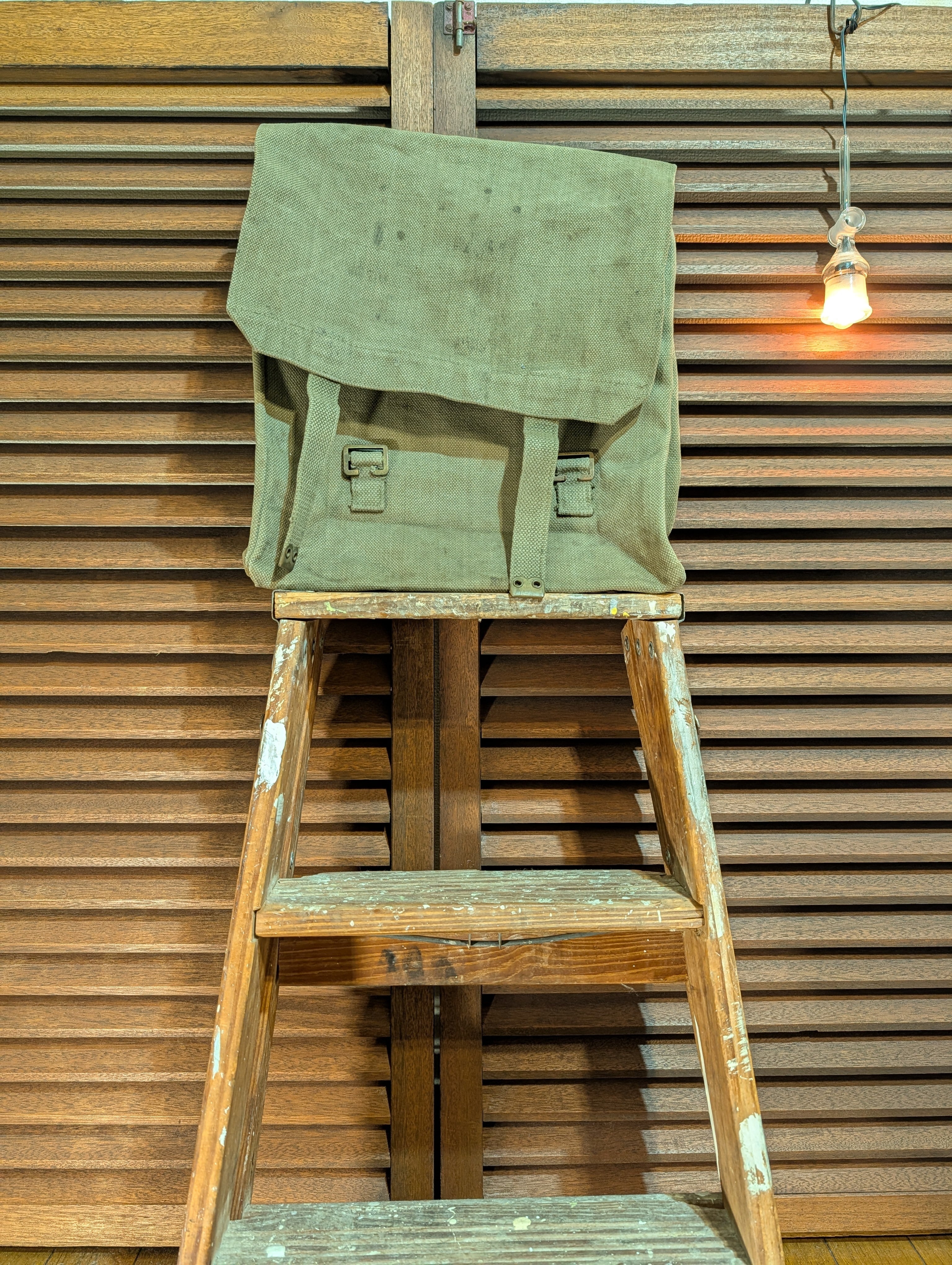 40s UK Military M-37 Musette Bag B