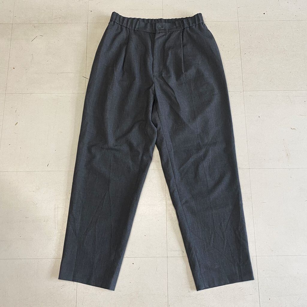 ATON エイトン Wool Tropical Tapered Easy Pants テーパードパンツ 