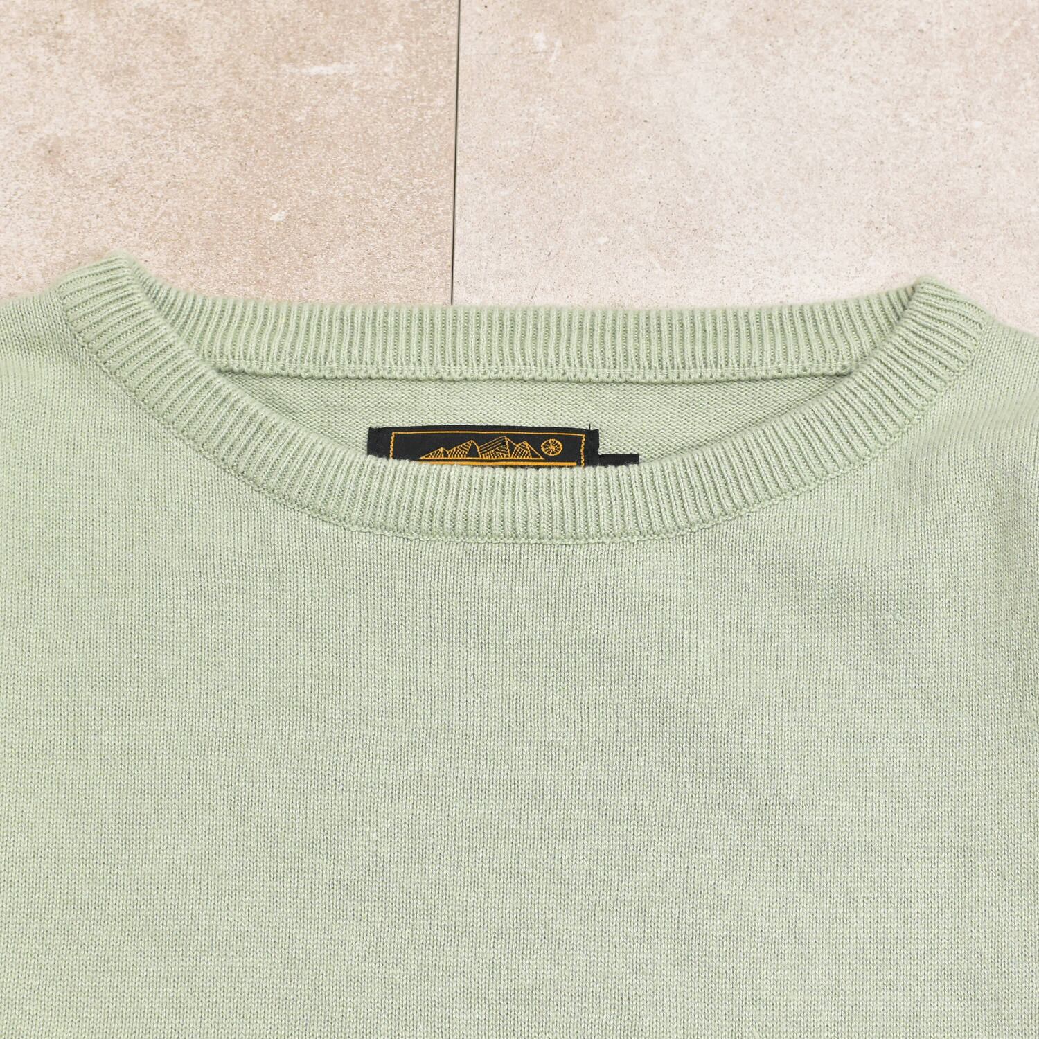 70～80s Eddie Bauer cotton knit sweater | 古着屋 grin days memory